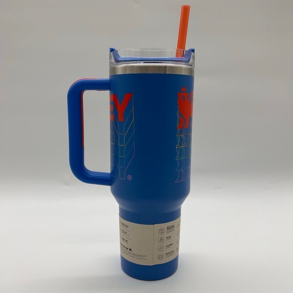 New Stanley‎ Quencher H2.0 Flowstate Tumbler 40oz Blue Azure Reverb Travel Steel - Picture 2 of 12